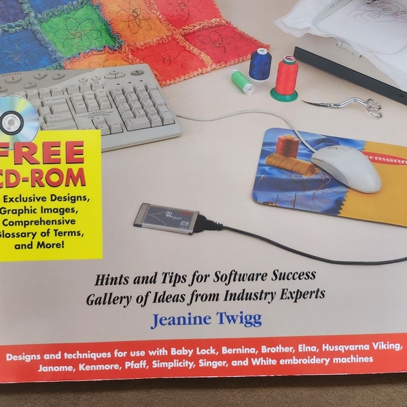 Jeanie Twigg CD More Embroidery Machine Essentials - Picture 3 of 12